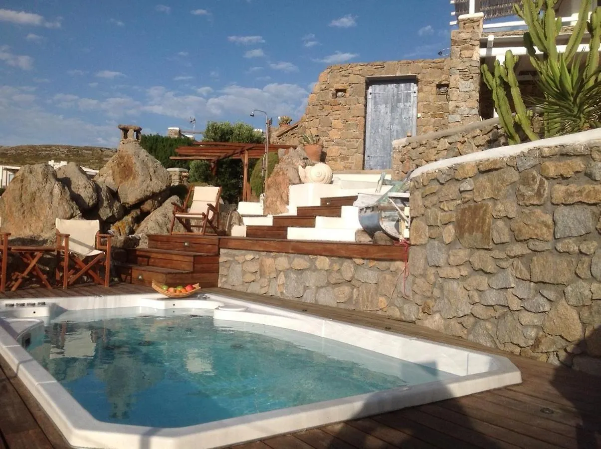 Villa Princess 5 4Bed With Small Tub Panormos Beach Řecko